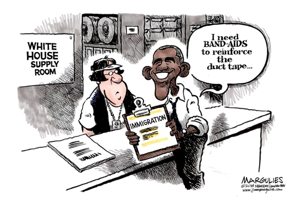 Obama and immigration color