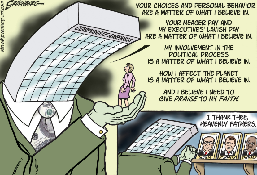 Corporate faith