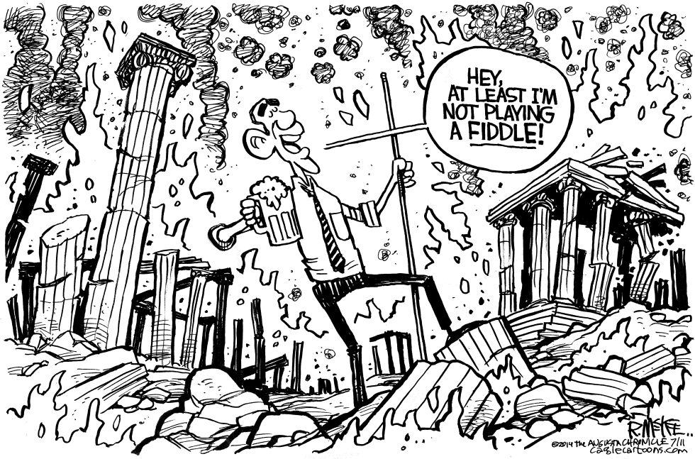 Obama Fiddles