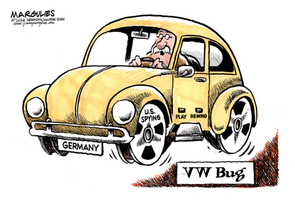US SPYING ON GERMANY  by Jimmy Margulies