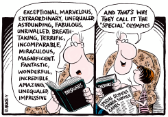 THE SPECIAL OLYMPICS by Ingrid Rice