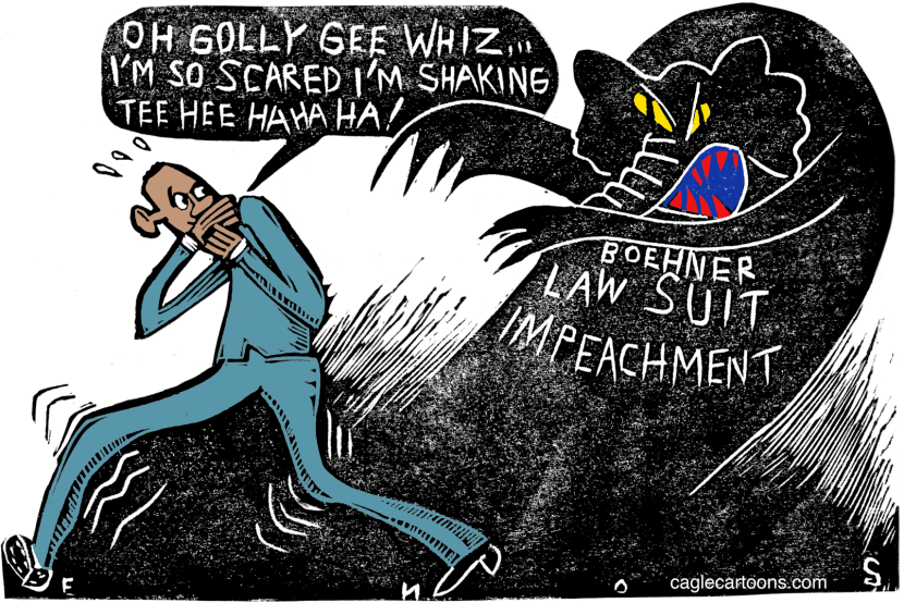 Scared Obama COLOR