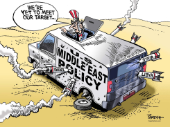 MIDEAST POLICY FAILURE  by Paresh Nath
