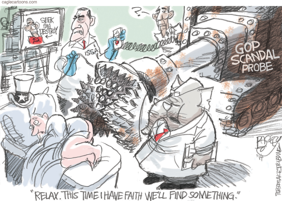  GOP PROBES  by Pat Bagley