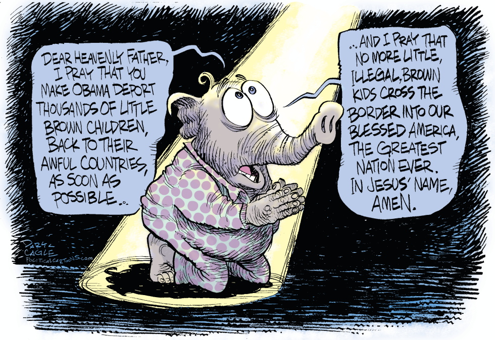 Pray for the Immigrant Children COLOR