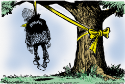BERGDAHL  by Milt Priggee