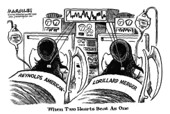 TOBACCO MERGER by Jimmy Margulies