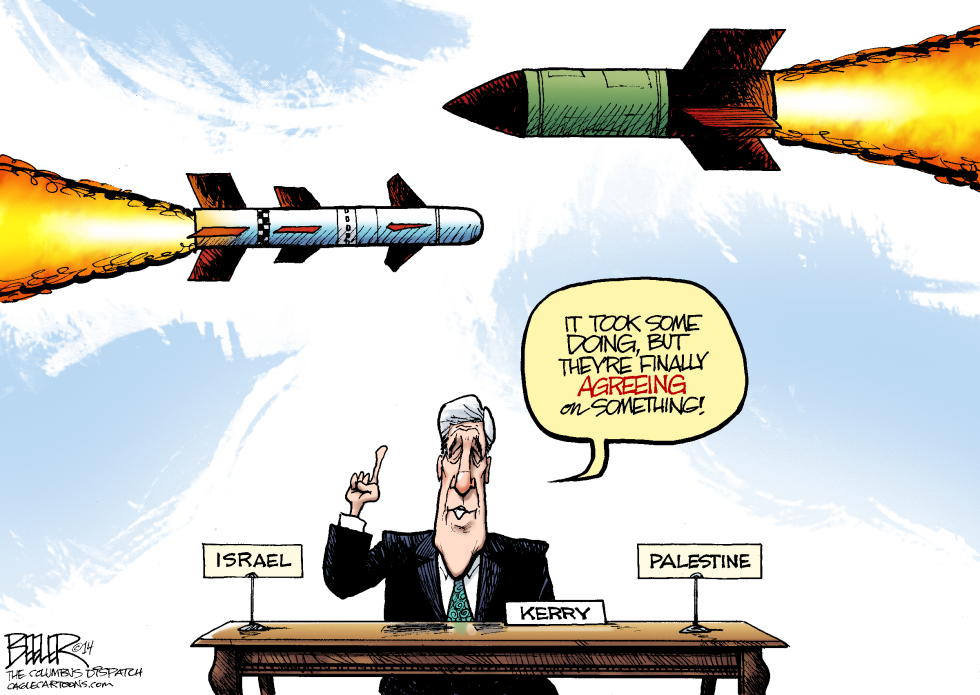 Middle East Rockets COLOR