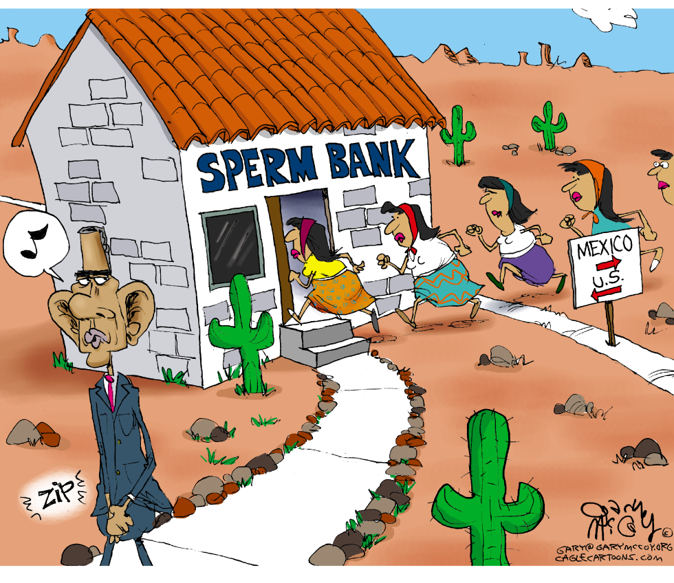 Obama Spawns Illegals COLOR