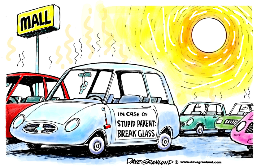 Kids in hot cars
