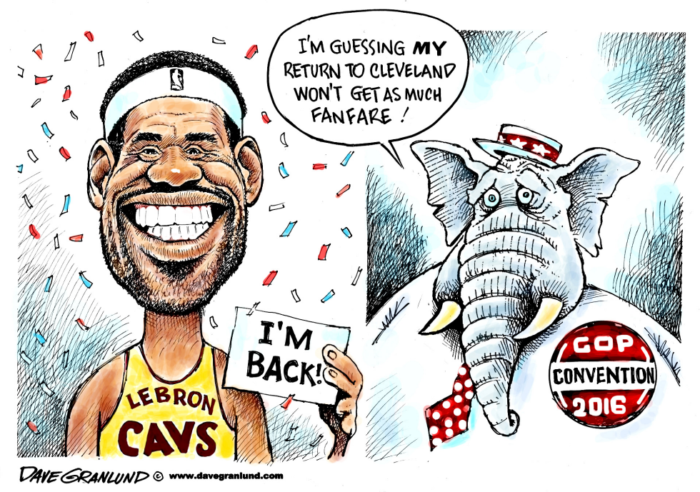 Lebron James returns to Cleveland