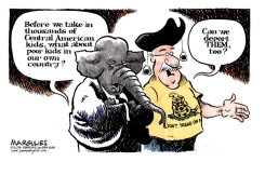 KIDS AT THE BORDER by Jimmy Margulies