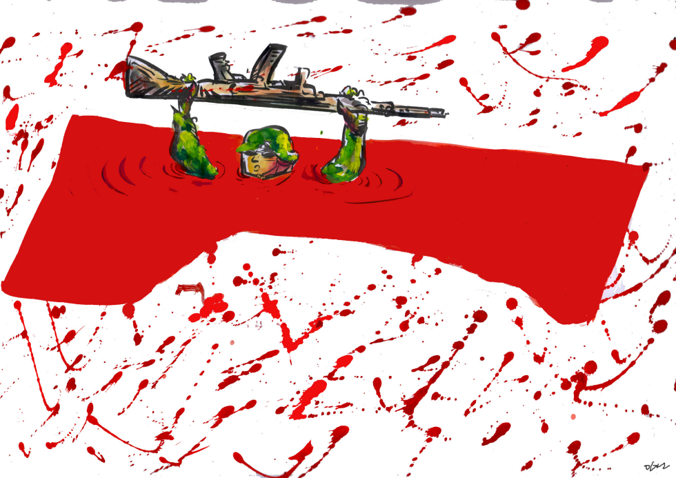 Soldier in War