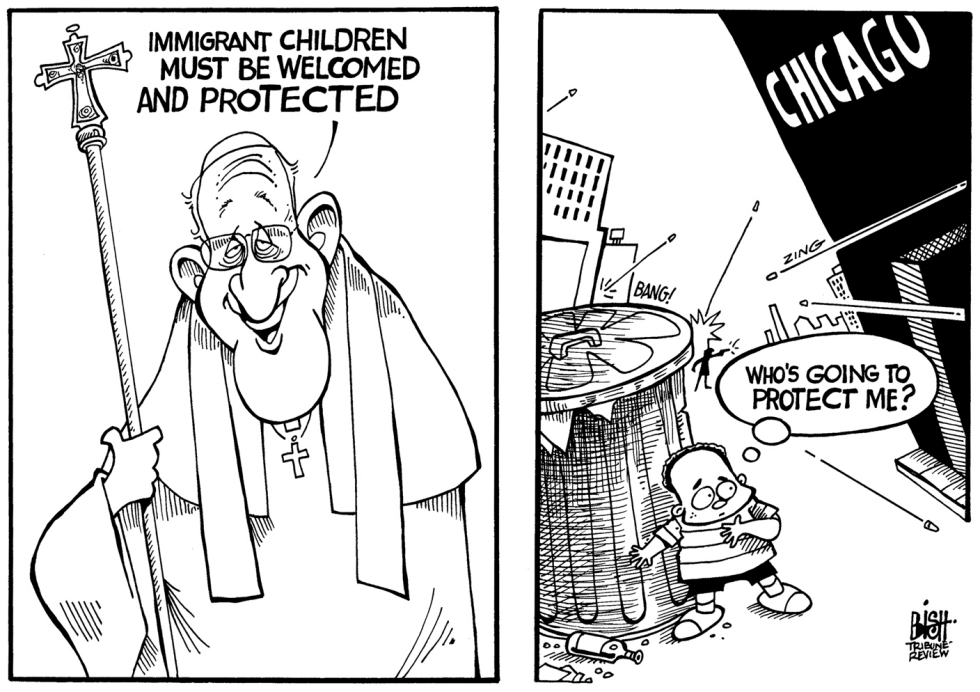 PROTECTING CHILDREN, B/W