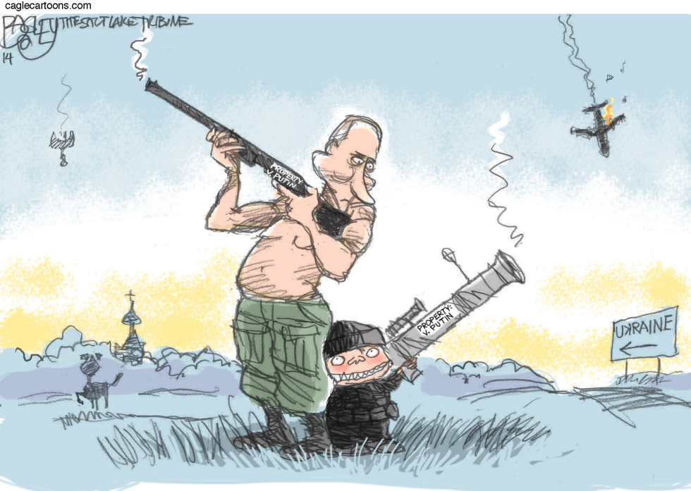  PUTIN'S KIDS by Pat Bagley