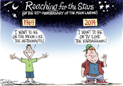 MOON LANDING by Joe Heller