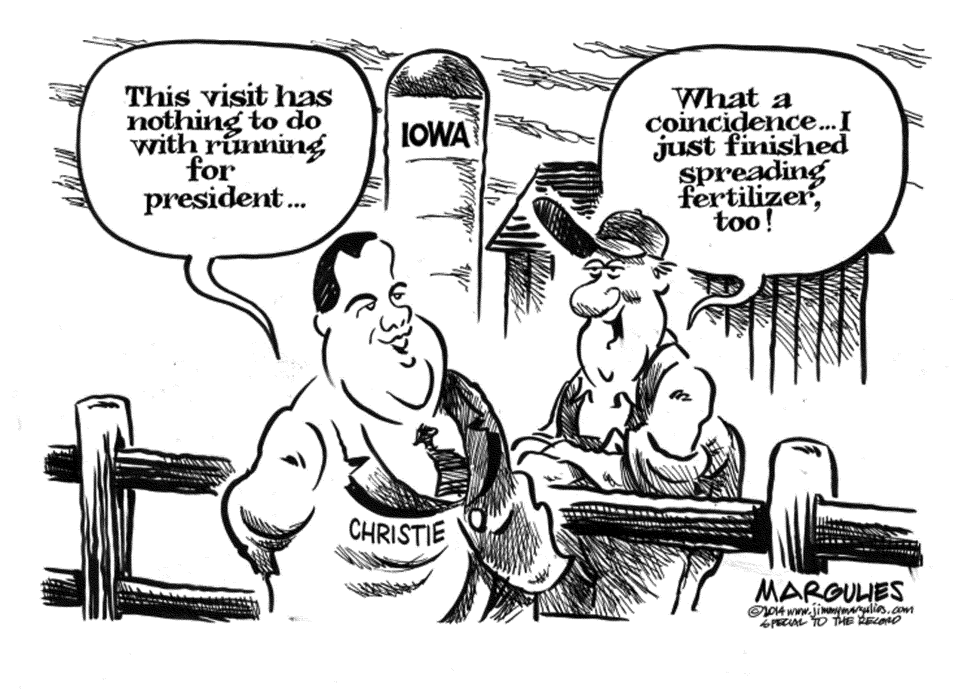 Christie visits Iowa