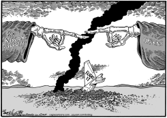 MALAYSIAN FLIGHT 17 by Bob Englehart