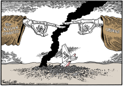 MALAYSIAN FLIGHT 17 by Bob Englehart