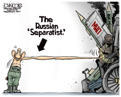 PUTIN THE SEPARATIST  by John Cole