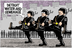 DETROIT WATER SHUT OFF  by Monte Wolverton