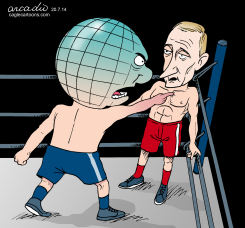 PUTíN TRAS LAS CUERDAS by Arcadio Esquivel