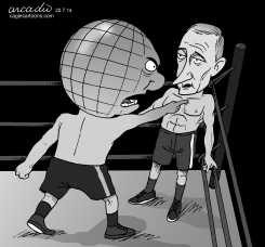  PUTIN TRAS LAS CUERDAS by Arcadio Esquivel