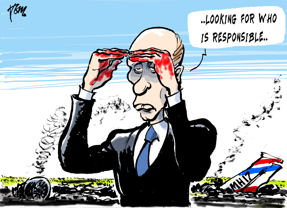  MH17 AND PUTIN by Tom Janssen