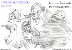 CAMPAIGN SKTETCHBOOK - NUMBER 5 - by Taylor Jones