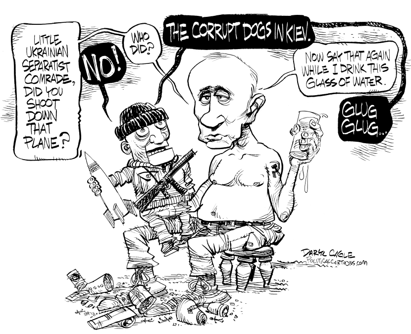 Putin Plane and Ukraine