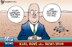 BUSHS BRAIN by Bruce Plante