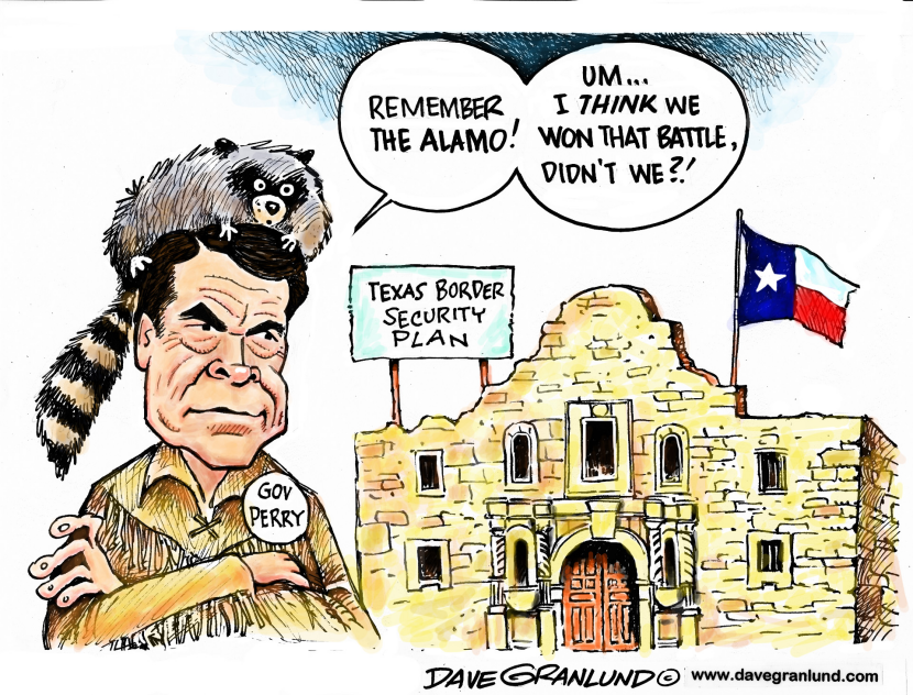 Gov Perry border security