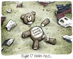 DEBRIS FIELD  by Adam Zyglis