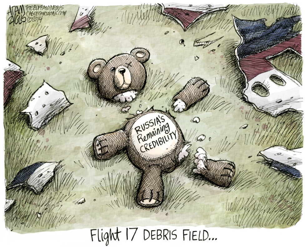  DEBRIS FIELD by Adam Zyglis