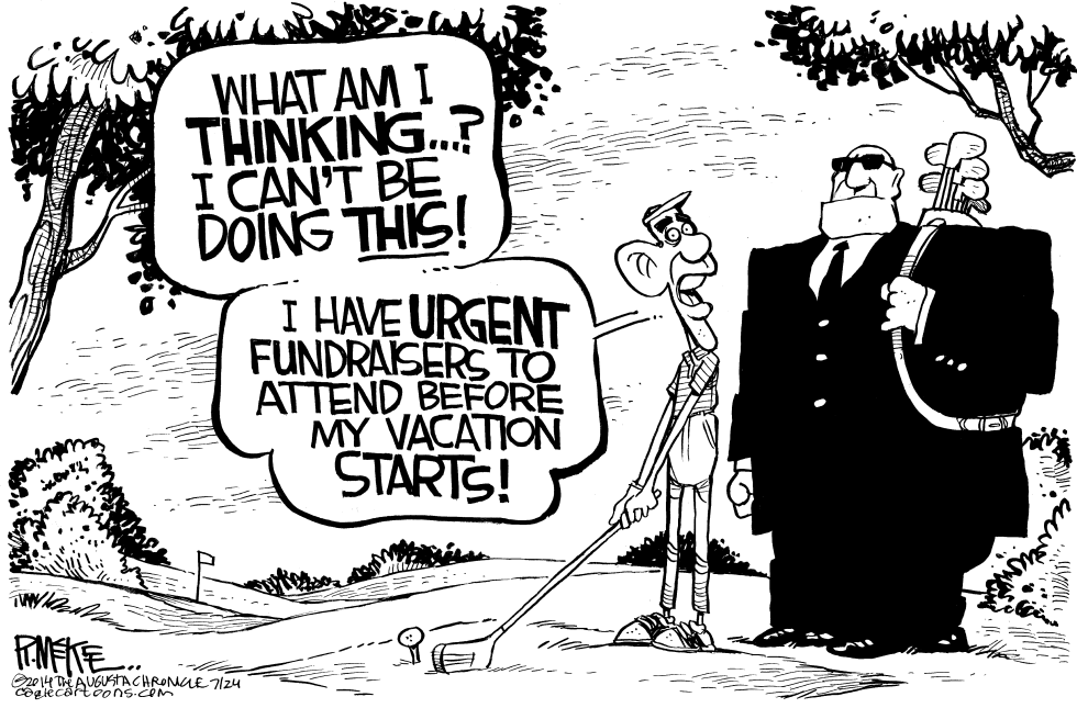 Obama Golfs