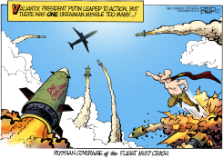 PUTIN PROPAGANDA  by Nate Beeler