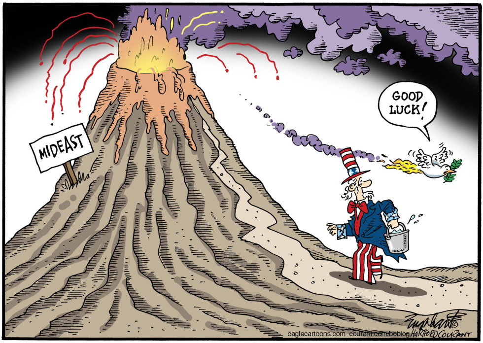  MIDEAST WARS by Bob Englehart