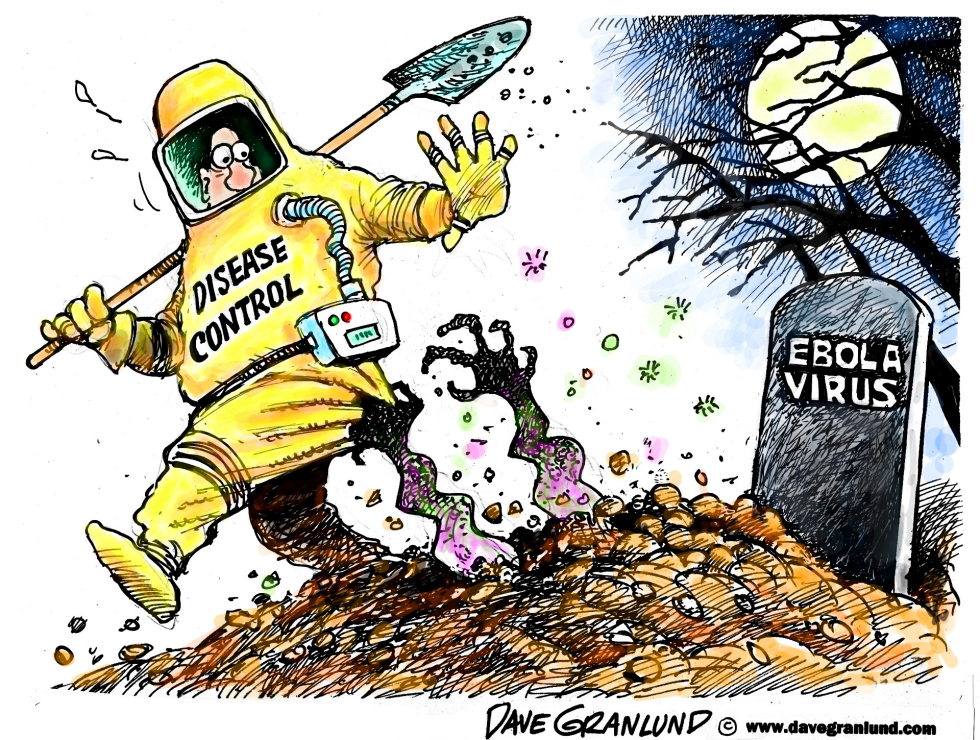  EBOLA VIRUS by Dave Granlund