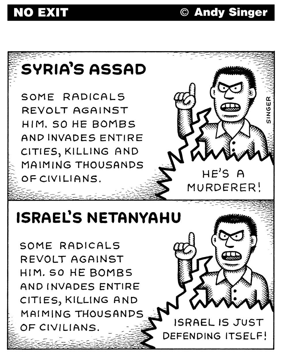 Assad versus Netanyahu