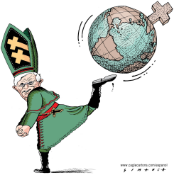 THE BIG POPE  by Osmani Simanca
