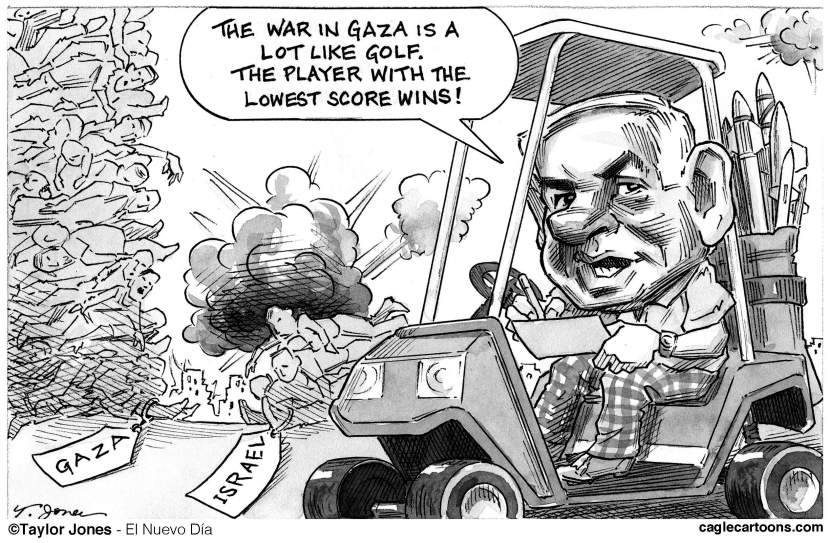 Netanyahu sports metaphor