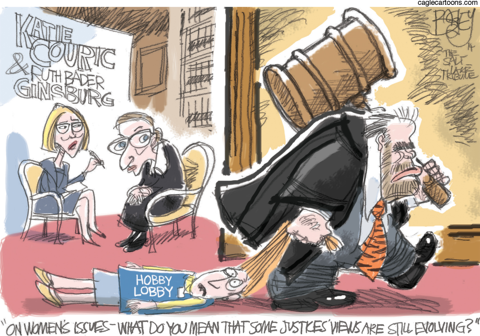  WOMEN AND SCOTUS by Pat Bagley