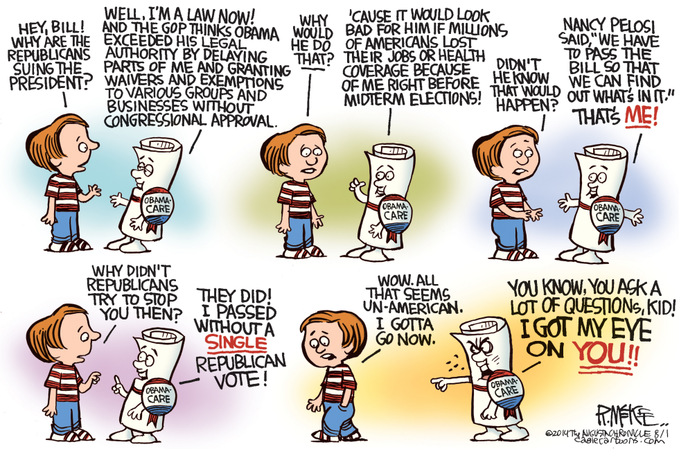 GOP Sues Obama COLOR