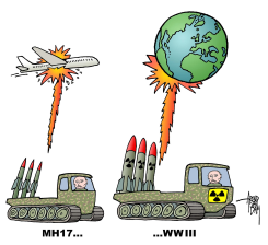 PUTIN TERROR by Arend Van Dam