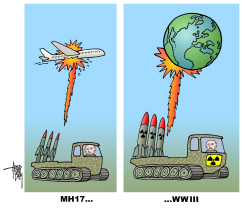 PUTIN TERROR by Arend Van Dam