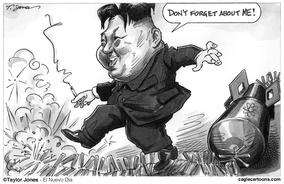 Meanwhile back in Pyongyang