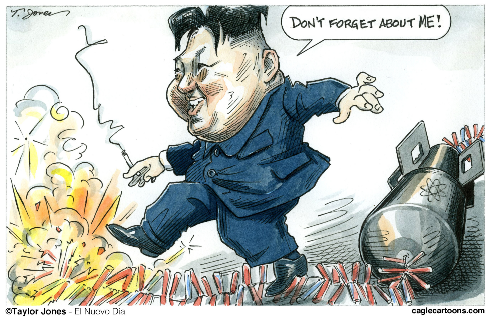 Meanwhile back in Pyongyang - COLOR