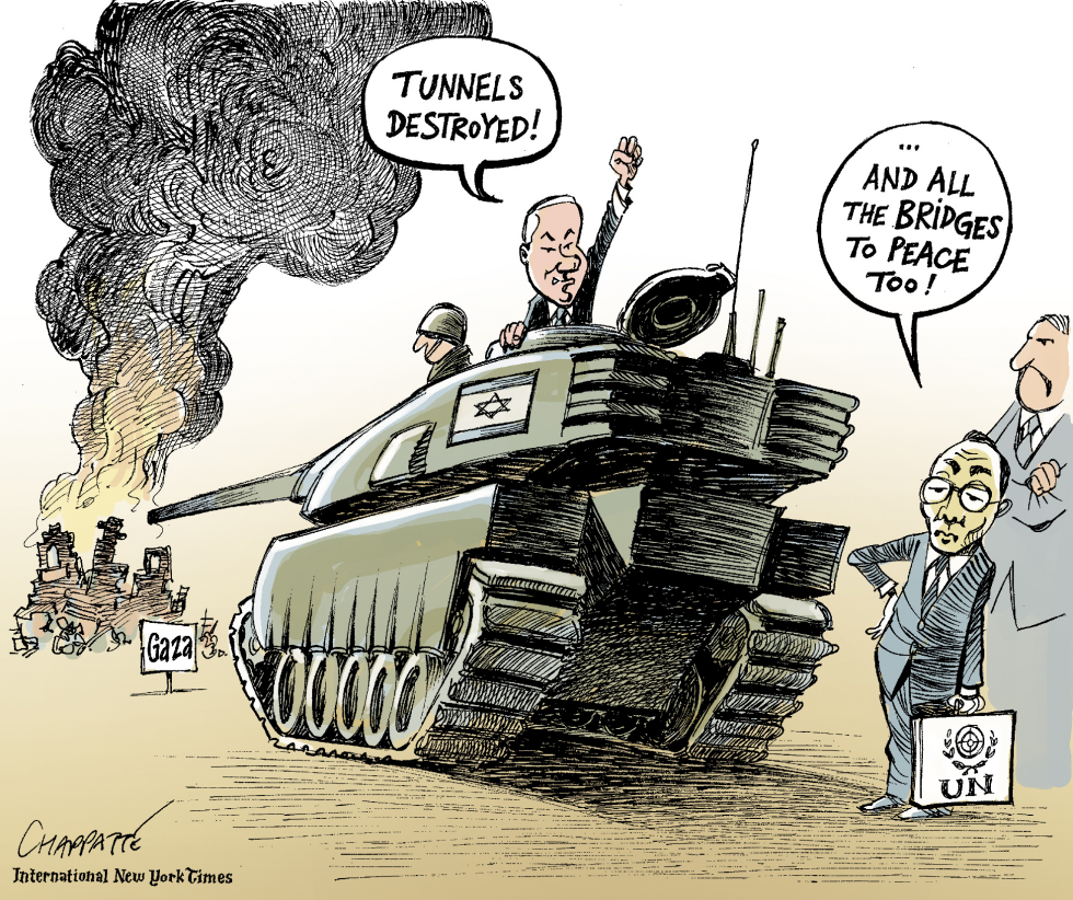  NETAYAHU'S WAR by Patrick Chappatte