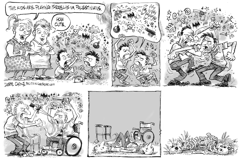 Playing Israel vs Palestinians
