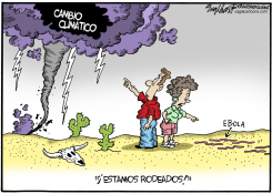 VIRUS EBOLA / by Bob Englehart